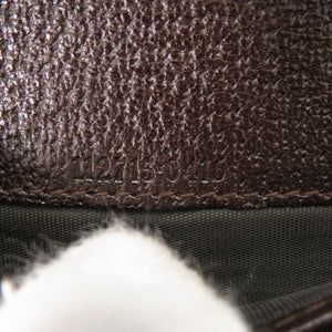 美品 グッチ 112715 GGキャンバス ベージュ 長財布 0958【中古】GUCCI