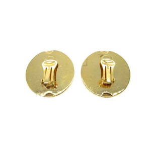 美品 グッチ GG イヤリング メタル ゴールド 0960【中古】GUCCI