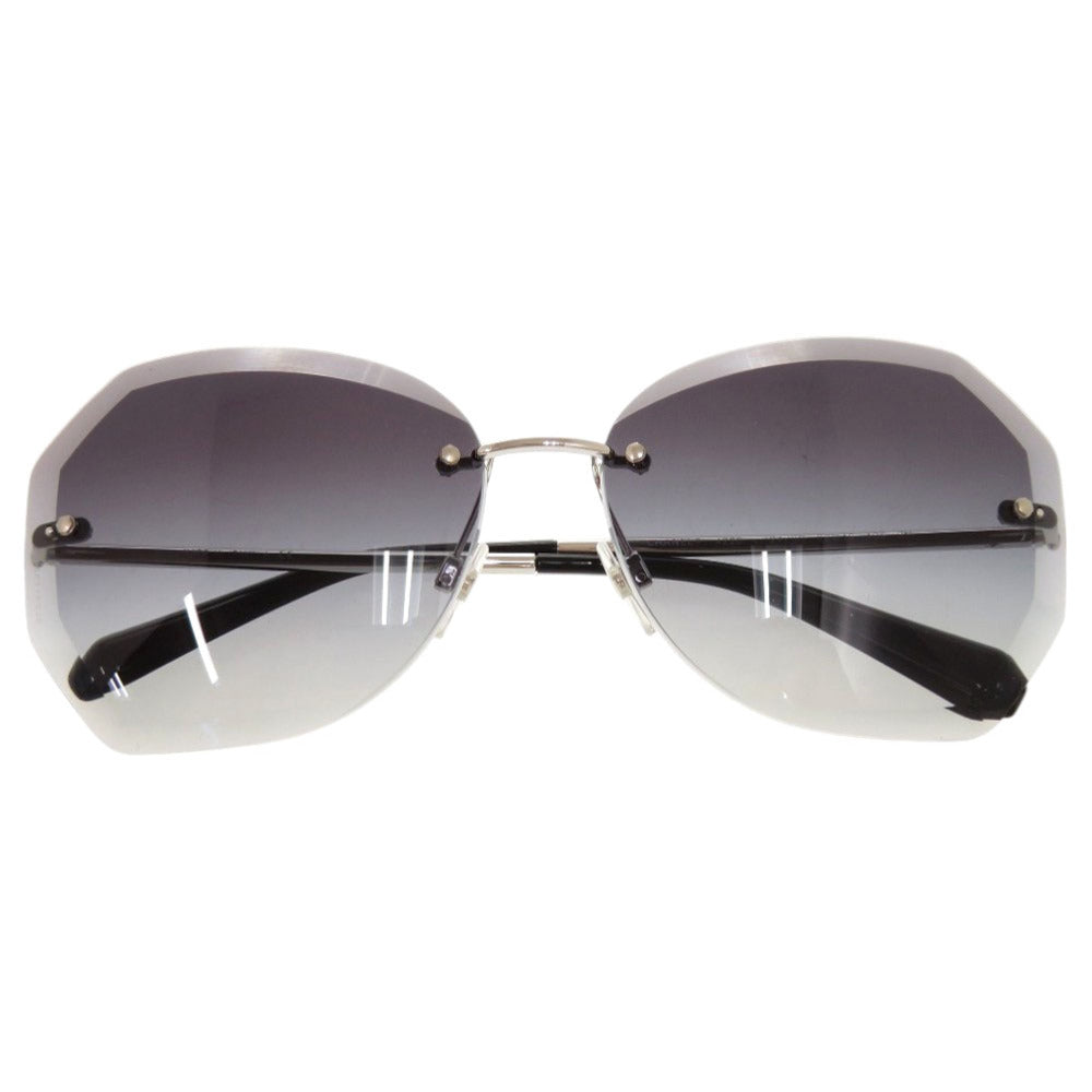 美品 シャネル グラデーションレンズ 4220 プラスチック メタル ブラック サングラス 0967【中古】CHANEL