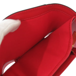 未使用 クリスチャン ルブタン エリザ コンパクトウォレット レザー ピンク 三つ折り財布 0985 【中古】 Christian Louboutin