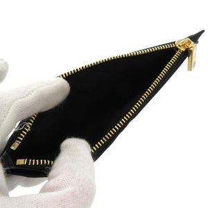 新品同様 ドルチェアンドガッバーナ カードケース ブラック メンズ コンパクト財布  BP2172 AZ607 80999 レザー 0986【中古】DOLCE&GABBANA