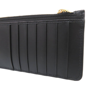 新品同様 ドルチェアンドガッバーナ カードケース ブラック メンズ コンパクト財布  BP2172 AZ607 80999 レザー 0986【中古】DOLCE&GABBANA