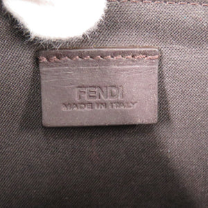 新品同様 フェンディ ズッカ柄 8M0024-YG1-FOUWD レザー ダークブルー 長財布 青 0989【中古】FENDI