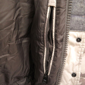 モンクレール BEAUMONT バーモント ウール切替 カモフラージュ 迷彩 ダウンジャケット サイズ0  32091419198554954 1007【中古】MONCLER