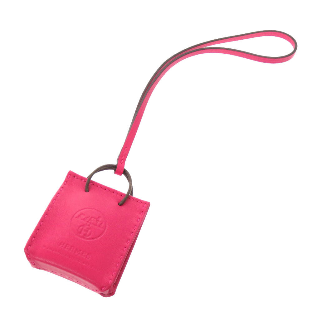 美品 エルメス サックオランジュ アニョーミロ ローズメキシコ Y刻印(2020年製) バッグチャーム 1017 【中古】 HERMES