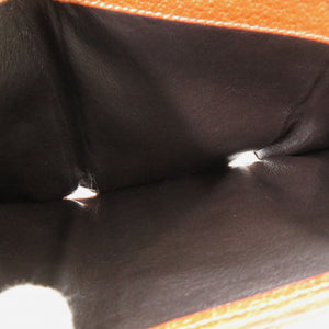 美品 グッチ 131887 GGキャンバス ベージュ 三つ折り財布 1018【中古】GUCCI