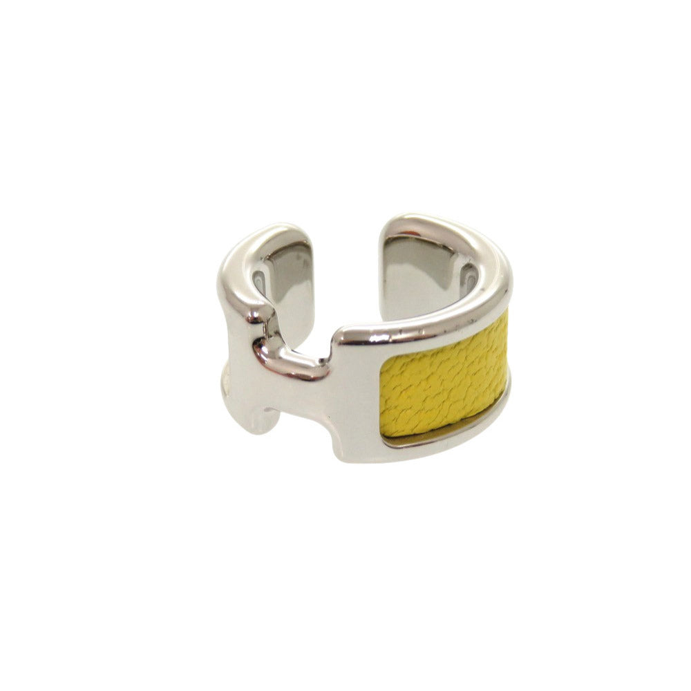 新品同様 エルメス オランプPM ジョーヌナプル シルバー金具 イヤーカフ アクセサリー 1020 【中古】 HERMES