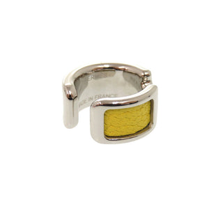 新品同様 エルメス オランプPM ジョーヌナプル シルバー金具 イヤーカフ アクセサリー 1020 【中古】 HERMES
