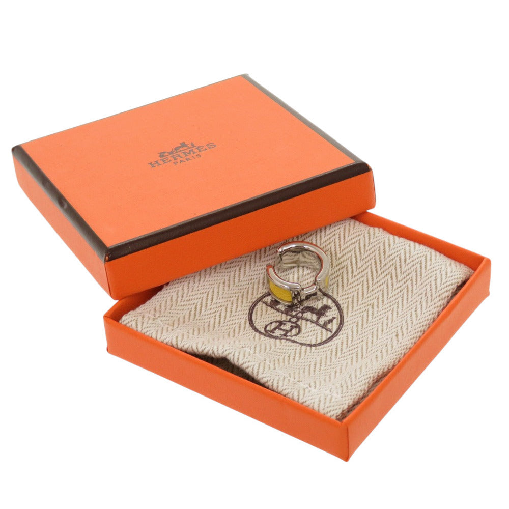 新品同様 エルメス オランプPM ジョーヌナプル シルバー金具 イヤーカフ アクセサリー 1020 【中古】 HERMES