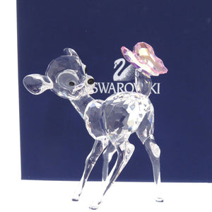 未使用品 スワロフスキー ディズニー バンビ フィギュア クリスタル クリア オブジェ 1036【中古】SWAROVSKI