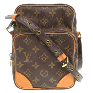 ルイ ヴィトン アマゾン M45236 モノグラム ブラウン ショルダーバッグ LV 1144【中古】LOUIS VUITTON