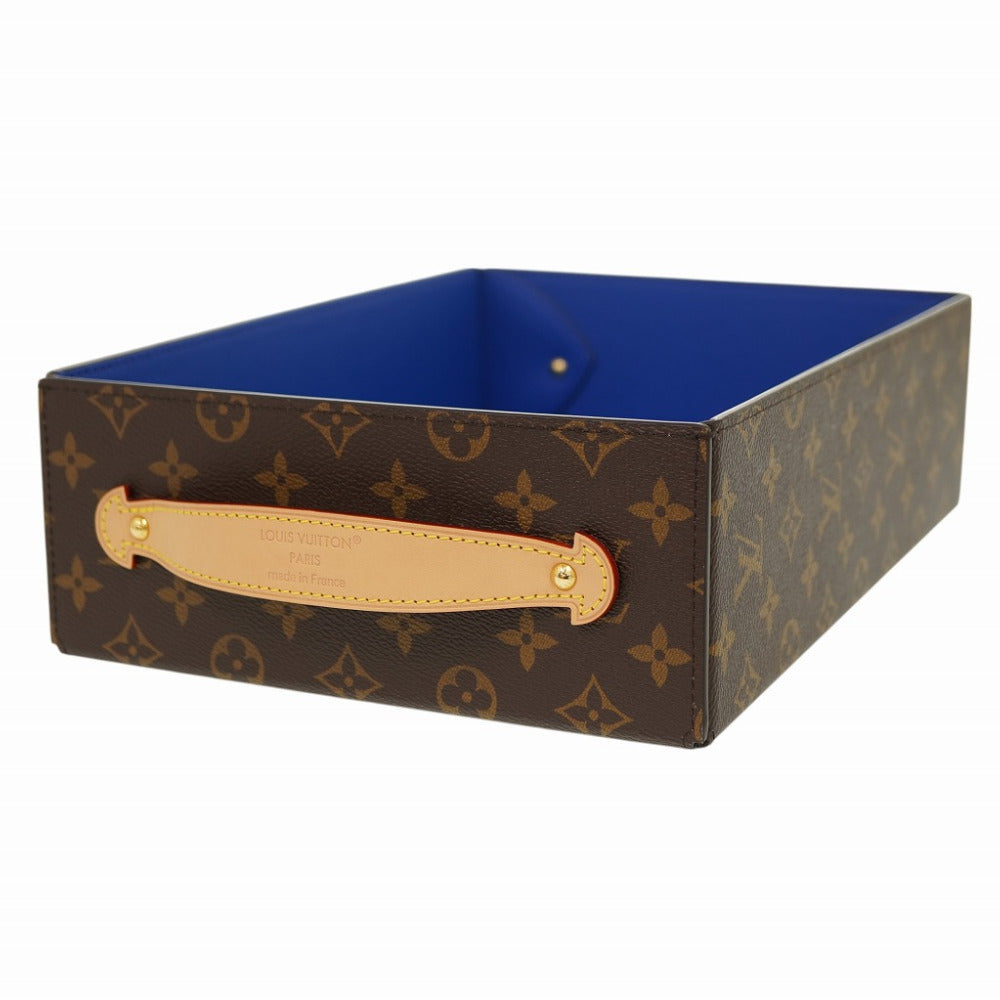 新品同様 ルイヴィトン モノグラム デスク トレーGM ジョージ GI1068 ケース LV 1158【中古】LOUIS VUITTON