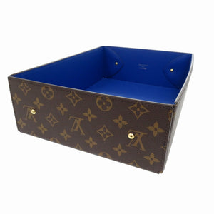 新品同様 ルイヴィトン モノグラム デスク トレーGM ジョージ GI1068 ケース LV 1158【中古】LOUIS VUITTON