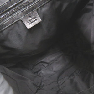 グッチ シェリーライン ウェブライン 429037 テクノキャンバス ブラック リュック デイパック 黒 1162【中古】GUCCI メンズ