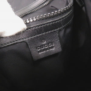 グッチ シェリーライン ウェブライン 429037 テクノキャンバス ブラック リュック デイパック 黒 1162【中古】GUCCI メンズ