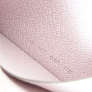 美品 エルメス パドック U刻印 シェーブル シルバー金具 モーヴペール ルージュセリエ コインケース 小銭入れ 1163【中古】HERMES