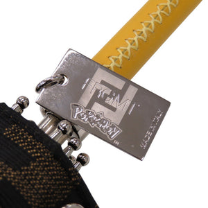 未使用品 フェンディ ズッカ柄 ポケモンコラボ カイリュー ナイロン ブラウン 傘 茶 1180【中古】FENDI