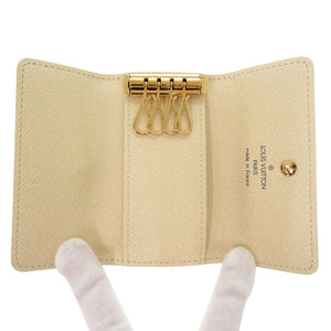 新品同様 ルイ ヴィトン ミュルティクレ4 ダミエアズール N60020 4連 キーケース LV 1190【中古】LOUIS VUITTON