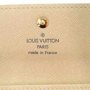 新品同様 ルイ ヴィトン ミュルティクレ4 ダミエアズール N60020 4連 キーケース LV 1190【中古】LOUIS VUITTON