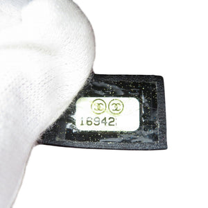 シャネル マトラッセ ココマーク A69257 16番台 ラムスキン シルバー金具 ブラック 黒 ペンケース 1194【中古】CHANEL