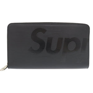 新品同様 ルイ ヴィトン × シュプリーム ジッピーオーガナイザー エピ ブラック M67723 長財布 LV 1260【中古】LOUIS VUITTON メンズ