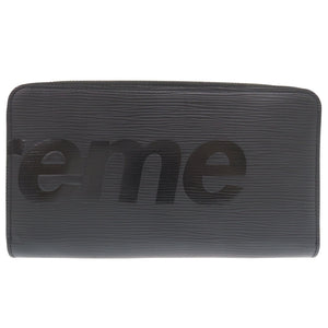 新品同様 ルイ ヴィトン × シュプリーム ジッピーオーガナイザー エピ ブラック M67723 長財布 LV 1260【中古】LOUIS VUITTON メンズ