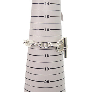 美品 エルメス シェーヌダンクル GM 13コマ シルバー925 ブレスレット 1263【中古】HERMES