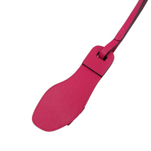 新品同様 エルメス オランナノ モノクローム サンダル ヴォーエプソン ローズメキシコ ピンク バッグチャーム 1264【中古】HERMES