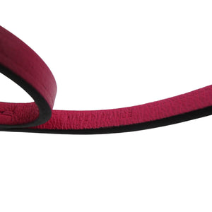 新品同様 エルメス オランナノ モノクローム サンダル ヴォーエプソン ローズメキシコ ピンク バッグチャーム 1264【中古】HERMES