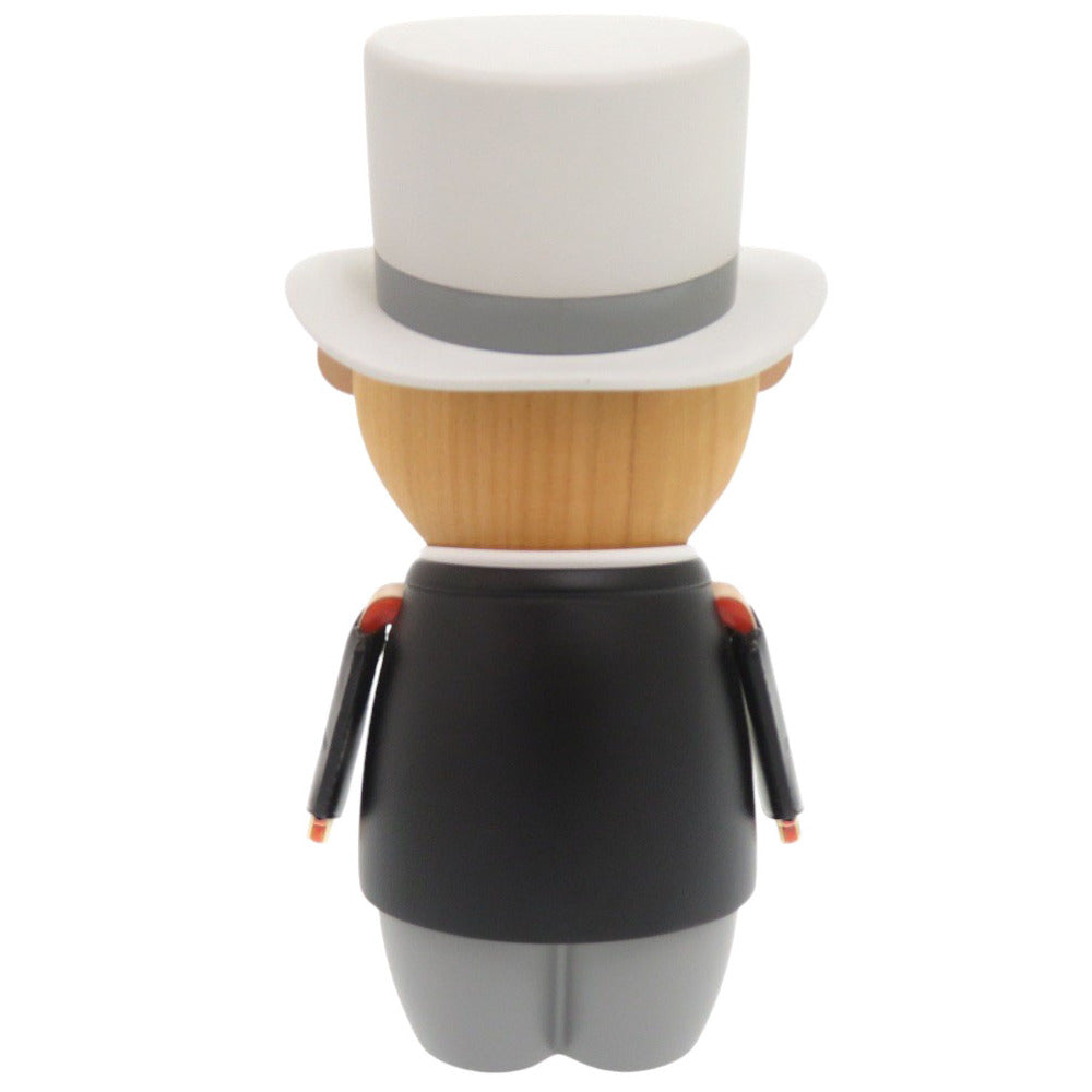 新品同様 ルイ ヴィトン ガストン ブライドグルーム GI0761 ウッド ブラック/グレー オブジェ 黒 LV 1281【中古】LOUIS VUITTON