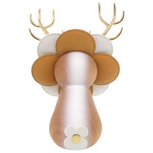 新品同様 ルイ ヴィトン ぺチュラ レンヌ トナカイ GI0962 ウッド/レザー ホワイト オブジェ 白 LV 1282【中古】LOUIS VUITTON