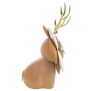 新品同様 ルイ ヴィトン ぺチュラ レンヌ トナカイ GI0962 ウッド/レザー ホワイト オブジェ 白 LV 1282【中古】LOUIS VUITTON