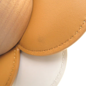 新品同様 ルイ ヴィトン ぺチュラ レンヌ トナカイ GI0962 ウッド/レザー ホワイト オブジェ 白 LV 1282【中古】LOUIS VUITTON