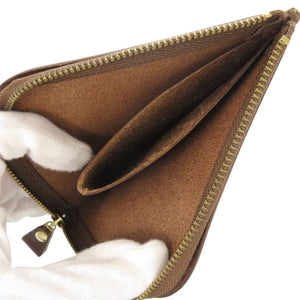 ツチヤカバン Lファスナー レザー ブラウン コインケース 財布 茶 1286-1【中古】土屋鞄