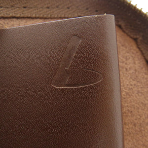 ツチヤカバン Lファスナー レザー ブラウン コインケース 財布 茶 1286-1【中古】土屋鞄