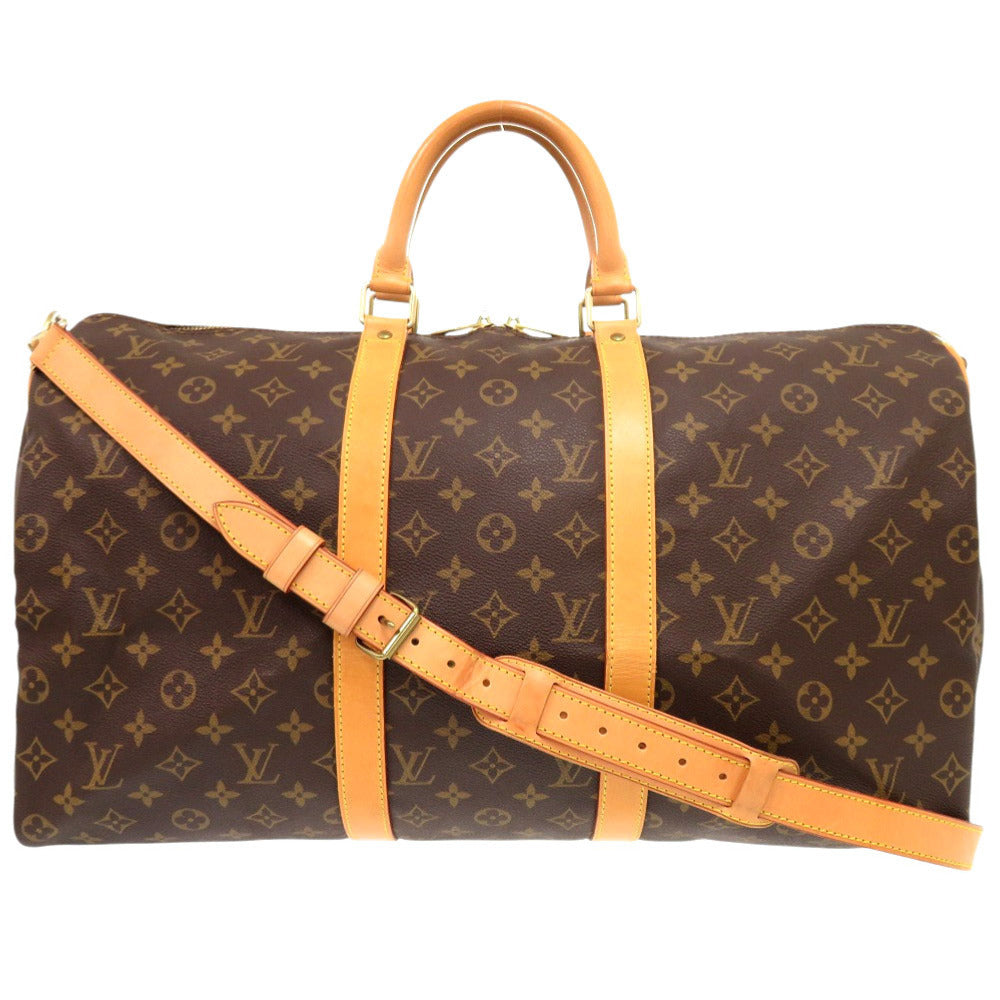 ルイ ヴィトン キーポルバンドリエール50 モノグラム M41416 ボストンバッグ スト付き LV 1290 【中古】 LOUIS VUITTON メンズ