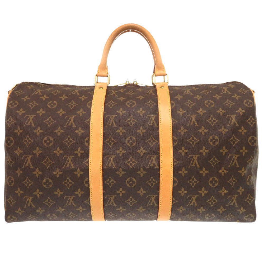 ルイ ヴィトン キーポルバンドリエール50 モノグラム M41416 ボストンバッグ スト付き LV 1290 【中古】 LOUIS VUITTON メンズ