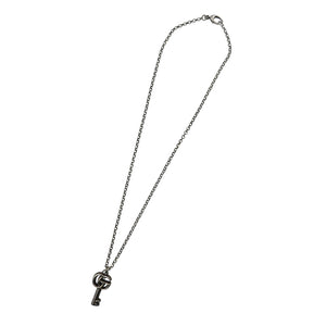 グッチ アラベスク ダブルG キー シルバー925 ネックレス 1295【中古】GUCCI