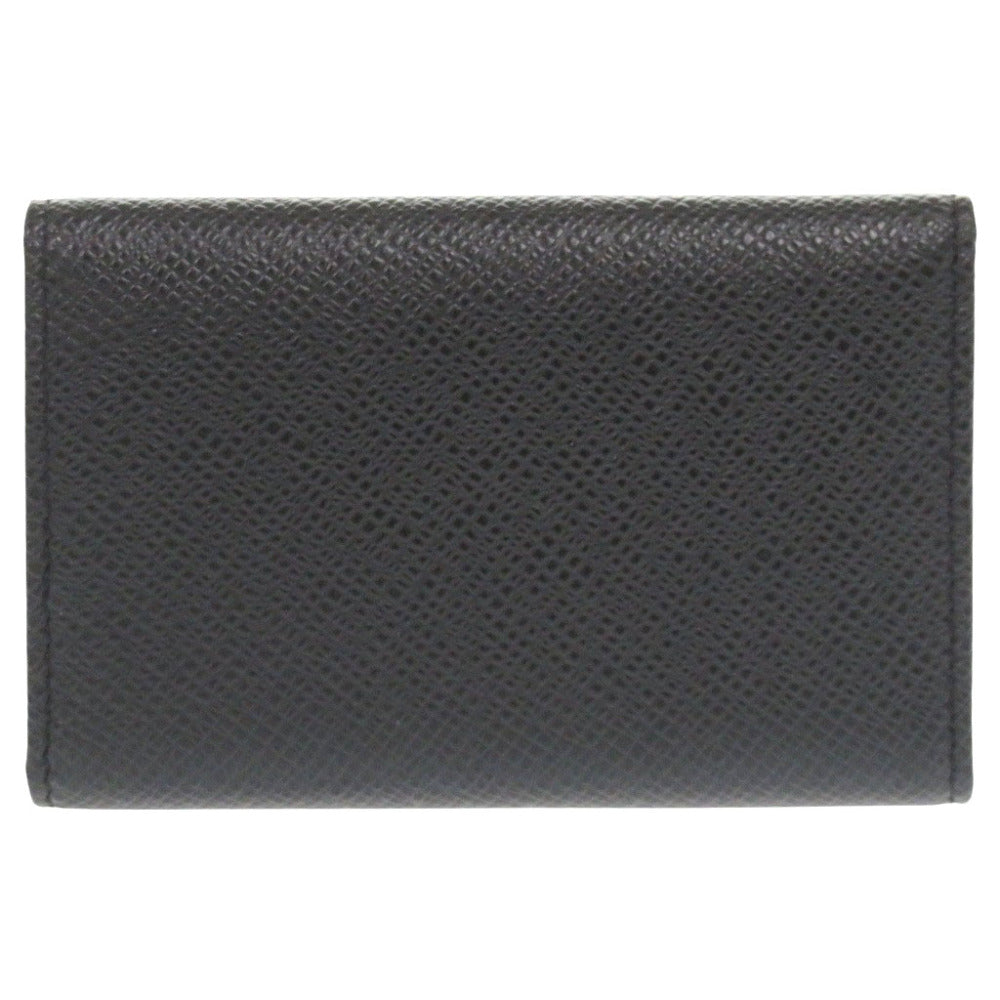 美品 ルイ ヴィトン タイガ ミュルティクレ6 M30532 レザー ブラック 6連キーケース LV 1315【中古】LOUIS VUITTON メンズ