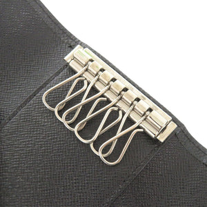 美品 ルイ ヴィトン タイガ ミュルティクレ6 M30532 レザー ブラック 6連キーケース LV 1315【中古】LOUIS VUITTON メンズ