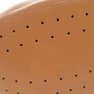 美品 デルボー パン サーピケ レザー ベジタルアイボリー ショルダーバッグ 茶 1319【中古】DELVAUX