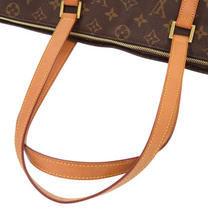 ルイ ヴィトン カバメゾ モノグラム M51151 ブラウン トートバッグ LV 1356【中古】LOUIS VUITTON