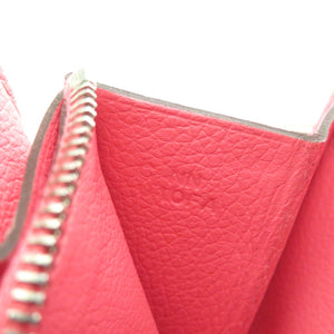 エルメス コンスタンス C刻印 エバーカラー シルバー金具 ローズアザレ ピンク コンパクトウォレット 二つ折り財布 1406【中古】HERMES