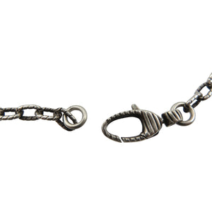 美品 グッチ インターロッキングG アラベスク ダブルG シルバー925 ネックレス 1431【中古】GUCCI