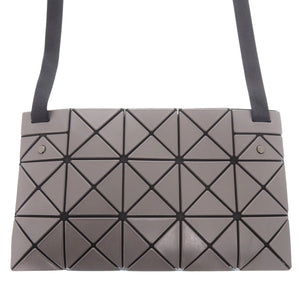 美品 イッセイミヤケ バオバオ BB23-AG687-14 PVC/ポリエステル グレー ショルダーバッグ 1434【中古】ISSEY MIYAKE