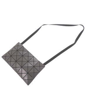 美品 イッセイミヤケ バオバオ BB23-AG687-14 PVC/ポリエステル グレー ショルダーバッグ 1434【中古】ISSEY MIYAKE