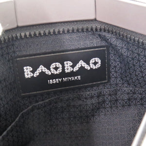 美品 イッセイミヤケ バオバオ BB23-AG687-14 PVC/ポリエステル グレー ショルダーバッグ 1434【中古】ISSEY MIYAKE