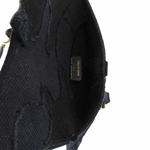 美品 クリスチャンディオール サドルバッグ エンブロイダリーキャンバス 迷彩 ウエストバッグ ネイビー 1490【中古】Christian Dior