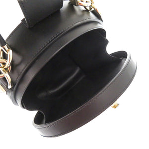 新品同様 サルヴァトーレフェラガモ ガンチーニ FZ-21 1158 2wayハンドバッグ 黒 1513【中古】Salvatore Ferragamo