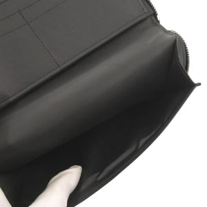 美品 ルイ ヴィトン ダミエアンフィニ ジッピーウォレット ヴェルティカル N63548 オニキス 2016年製 長財布 黒 LV 1518【中古】LOUIS VUITTON メンズ